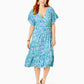 JULIET RUFFLE MIDI DRESS