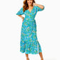 BRANTLEY MIDI WRAP DRESS