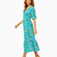 BRANTLEY MIDI WRAP DRESS