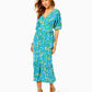 BRANTLEY MIDI WRAP DRESS