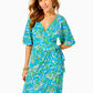 BRANTLEY MIDI WRAP DRESS