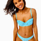 LEVEN RUFFLE BIKINI TOP