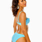 LEVEN RUFFLE BIKINI TOP