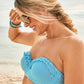 LEVEN RUFFLE BIKINI TOP