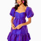 NELLE SHORT SLEEVE JACQUARD DRESS