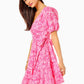 IRALEE LINEN WRAP DRESS