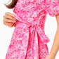 IRALEE LINEN WRAP DRESS