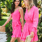 CRISTIANA LONG SLEEVE DRESS