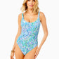 BRIN SCOOP NECK ONE PIECE