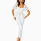 KAY SHORT SLEEVE EYELET TOP